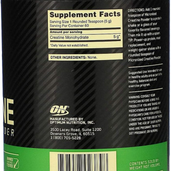 Optimum Nutrition Creatine Optimum Nutrition Creatine